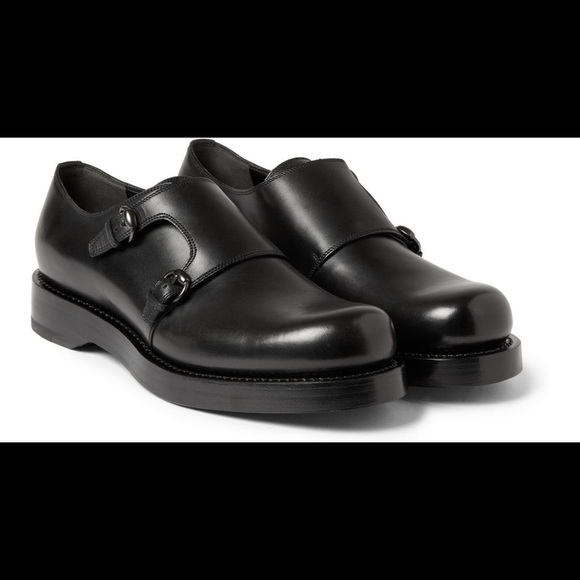 Gucci monk strap men’s dress shoes - Picture 1 of 8